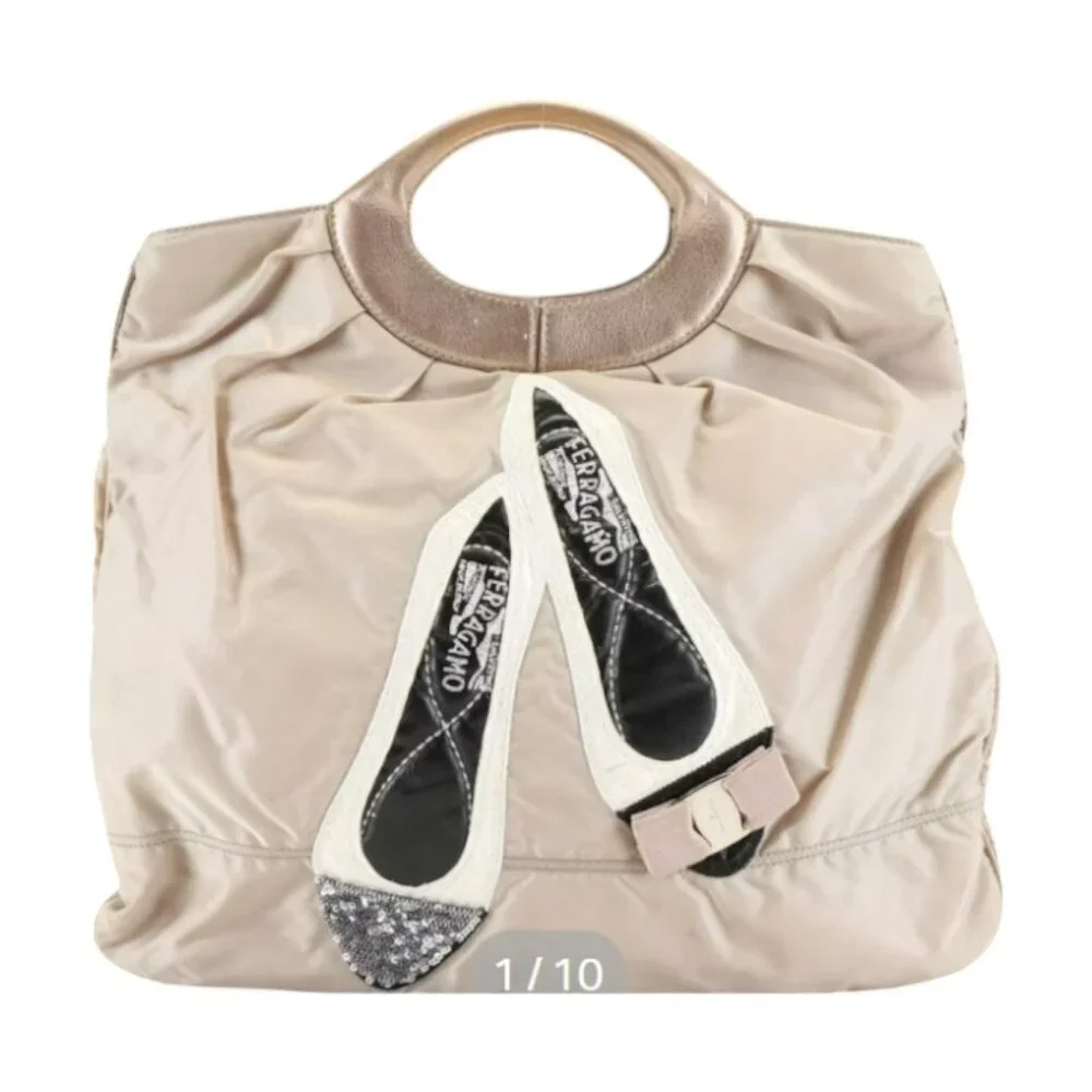 Salvatore Ferragamo Embellished VALA Tote - Picture 8 of 16